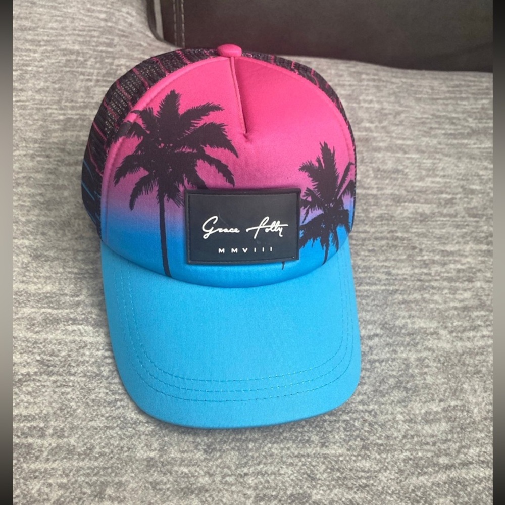 Grace Folly Foam Trucker Hat Snapback Mesh Baseball Cap For Men Or Women